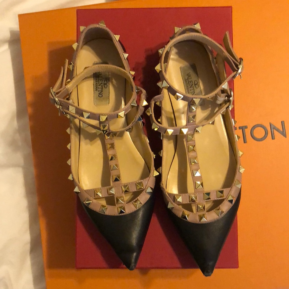 Valentino Rockstud Flats